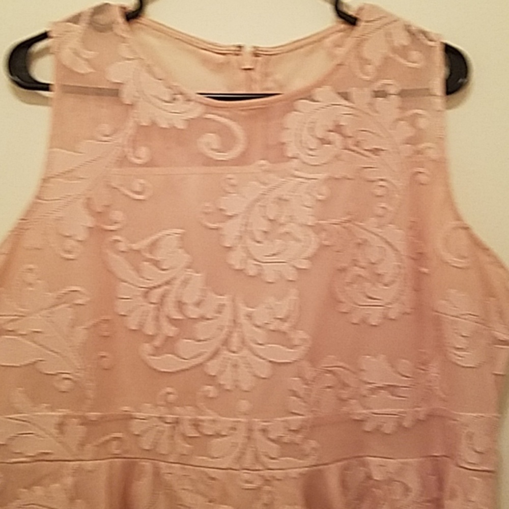 Petal pink parsley sun dress